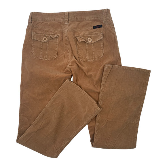 VTG Y2K Ilin Cotton Blend Pant Low Rise Light Flare Bottoms‎ Sz 7 - Picture 2 of 5